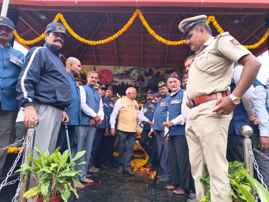 ಹುದಿಕೇರಿಯಲ್ಲಿ ಕಾರ್ಗಿಲ್ ವಿಜಯ ದಿವಸ್ ಆಚರಣೆ