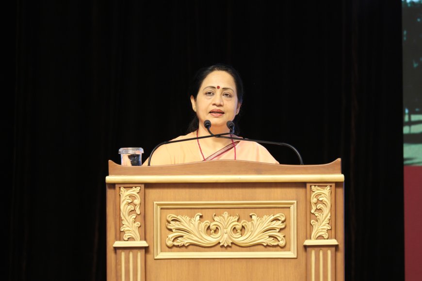 ತಂತ್ರಜ್ಞಾನ ಮತ್ತು ಮಾನವೀಯ ಮೌಲ್ಯಗಳು ಒಂದಾದಾಗ ಮಾತ್ರ ಸಮಗ್ರ ಅಭಿವೃದ್ಧಿ ಸಾಧ್ಯ;ಡಾ. ಶಾಲಿನಿ ರಜನೀಶ್