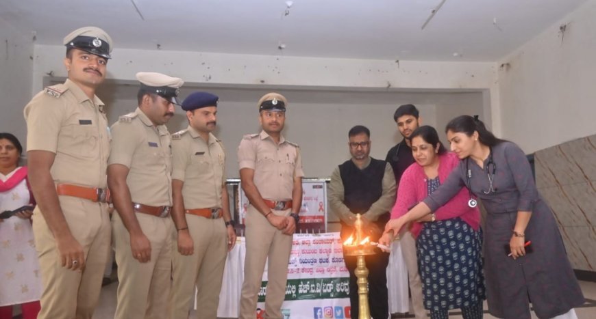 ಪೊಲೀಸ್ ಇಲಾಖೆ ಸಿಬ್ಬಂದಿಗೆ ಸಮಗ್ರ ಆರೋಗ್ಯ ಶಿಬಿರ