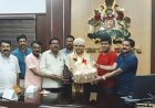 ಕುಶಾಲನಗರ : ಬಳ್ಳಾರಿ ಡಿಸಿ ಕೆ.ನಾಗೇಂದ್ರ ಪ್ರಸಾದ್ ಗೆ ಗ್ರಾಮಸ್ಥರಿಂದ ಸನ್ಮಾನ