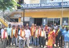 ಕೂಡಿಗೆ ಗ್ರಾಪಂ ವ್ಯಾಪ್ತಿಯಲ್ಲಿ ಬೀದಿ‌ನಾಯಿಗಳ ಹಾವಳಿ‌: ಕೂಡಿಗೆ ಗ್ರಾಪಂ ಮುಂಭಾಗ ಪ್ರತಿಭಟನೆ