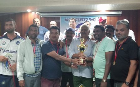 ಕೊಡಗು ಪತ್ರಕರ್ತರ ಸಂಘದಿಂದ ಪತ್ರಕರ್ತರ  ಕೆಸರುಗದ್ದೆ ಕ್ರೀಡಾಕೂಟ