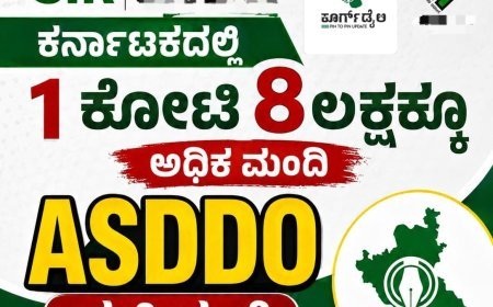 SIR:ಕರ್ನಾಟಕದಲ್ಲಿ 1ಕೋಟಿ 8ಲಕ್ಷಕ್ಕೂ ಅಧಿಕ ಮಂದಿ‌ ಮತದಾರರು ASDDO ಪಟ್ಟಿಯಲ್ಲಿ