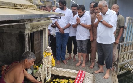 ತಲಕಾವೇರಿಯಲ್ಲಿ ಶಾಸಕ ಸುರೇಶ್‌ ಕುಮಾರ್‌ ವಿಶೇಷ ಪೂಜೆ