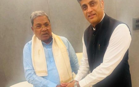 ಮಾಜಿ ಮುಖ್ಯಮಂತ್ರಿ ಸಿದ್ದರಾಮಯ್ಯ ಅವರನ್ನು ಭೇಟಿಯಾದ ಶಾಸಕ ಎಎಸ್ ಪೊನ್ನಣ್ಣ