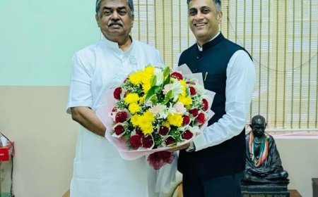 ಬಿ.ಕೆ ಹರಿಪ್ರಸಾದ್ ಅವರನ್ನು ಭೇಟಿಯಾದ ಶಾಸಕ ಎಎಸ್ ಪೊನ್ನಣ್ಣ