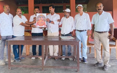 ಗೋಣಿಕೊಪ್ಪ: ಸ್ನೇಹಿತರ  ಬಳಗ ಕೊಪ್ಪರವರ 2026 ದಸರಾ ಮಹೋತ್ಸವದ ಲೋಗೋ ಬಿಡುಗಡೆ