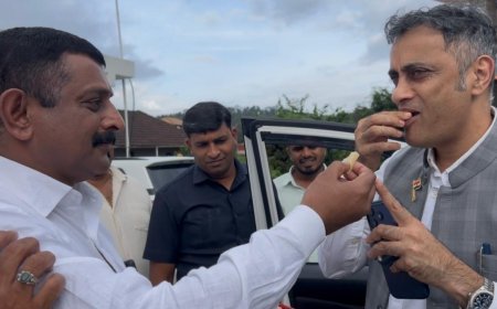 ವಿರಾಜಪೇಟೆಯಲ್ಲಿ ಶಾಸಕ ಎಎಸ್ ಪೊನ್ನಣ್ಣ ಅವರಿಗೆ ಅದ್ಧೂರಿ ಸ್ವಾಗತ