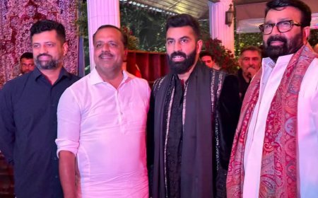 ಮೊಹಮ್ಮದ್ ‌ನಲಪಾಡ್ ವಿವಾಹ ಕಾರ್ಯಕ್ರಮದಲ್ಲಿ ಭಾಗವಹಿಸಿದ ಸಚಿವ ಯು.ಟಿ ಖಾದರ್