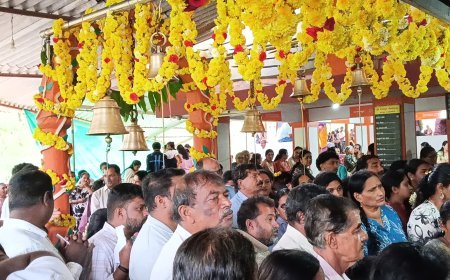 ಮಗ್ಗುಲ ಗ್ರಾಮದ ಶನೀಶ್ವರ ದೇವಾಲಯದಲ್ಲಿ ಎರಡನೇ ಶ್ರಾವಣ ಶನಿವಾರದ ಪೂಜೆ ನೆರವೇರಿಕೆ
