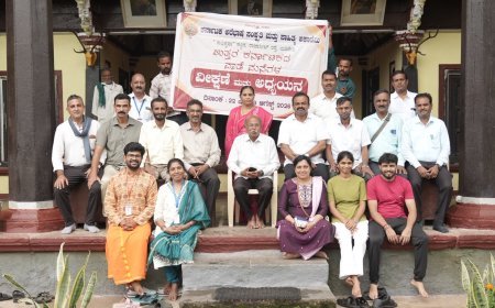 ಅರೆಭಾಷೆ ಅಕಾಡೆಮಿ ವತಿಯಿಂದ ಅಧ್ಯಯನ ಪ್ರವಾಸ; ಬೆಳಗಾವಿ ಜಿಲ್ಲೆಯ ಚಚಡಿ, ರುದ್ರಾಪುರ, ತಲ್ಲೂರು ವಾಡೆಗಳ ಭೇಟಿ