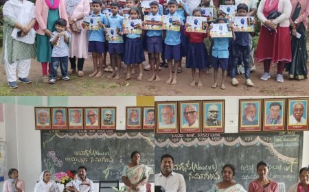 ಬಾಳುಗೋಡು ಸರ್ಕಾರಿ ಹಿರಿಯ ಪ್ರಾಥಮಿಕ ಶಾಲೆಯ ಮಕ್ಕಳಿಗೆ  'ಅಬಾಕಸ್' ಗಣಿತ ಭಾಗ್ಯ