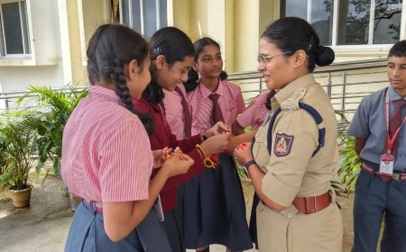 ಕೊಡಗು ವಿದ್ಯಾಲಯದಲ್ಲಿ  ರಕ್ಷಾ ಬಂಧನ