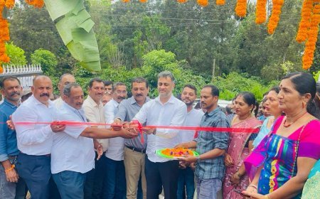 ಕೆ.ಬಾಡಗ ಗ್ರಾಮ ಪಂಚಾಯಿತಿಯ ನೂತನ ಕಟ್ಟಡ ಉದ್ಘಾಟನೆ