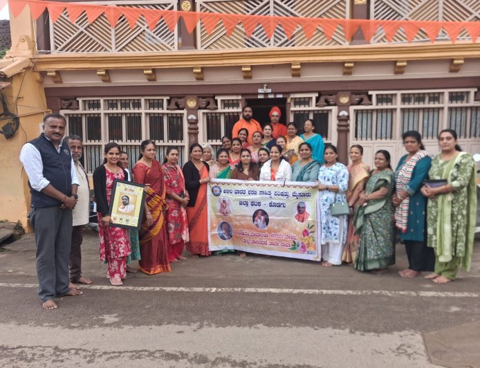 ಕೊಡ್ಲಿಪೇಟೆಯಲ್ಲಿ  ಮನೆಯಂಗಳದಲ್ಲಿ ಶರಣ ಸಾಹಿತ್ಯ ಕಾರ್ಯಕ್ರಮಕ್ಕೆ ಚಾಲನೆ