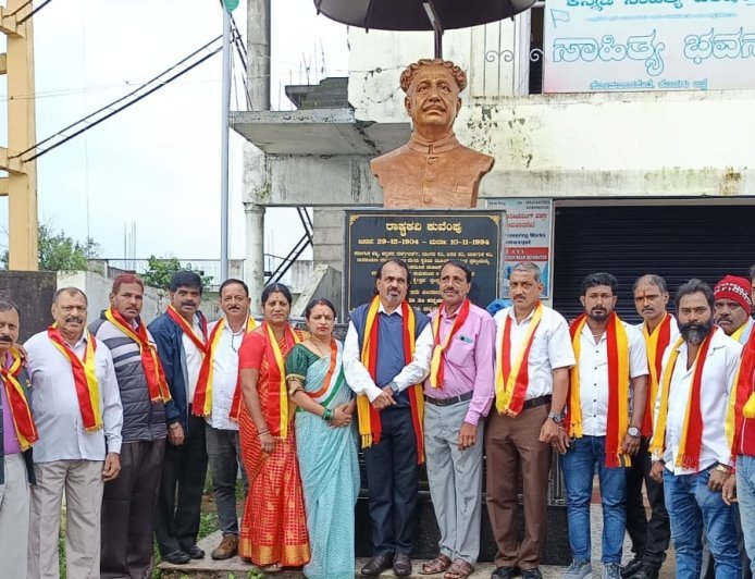 ಸೋಮವಾರಪೇಟೆ;ಕನ್ನಡ ಸಾಹಿತ್ಯ ಪರಿಷತ್, ನಗರ ಪತ್ರಕರ್ತರ ಸಂಘ, ಕರ್ನಾಟಕ ರಕ್ಷಣಾ ವೇದಿಕೆ ವತಿಯಿಂದ 80 ನೇ ಸ್ವಾತಂತ್ರ್ಯೋತ್ಸವ ಆಚರಣೆ