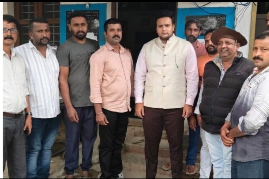 ಗುಡ್ಡೆಹೊಸೂರು ಹಾಲು ಉತ್ಪಾದಕರ ಸಂಘಕ್ಕೆ ಸಂಸದ ಯದುವೀರ್ ಒಡೆಯರ್ ಭೇಟಿ