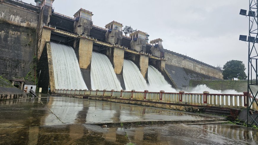ಕೊಡಗು ಜಿಲ್ಲೆಯಲ್ಲಿ ಅಬ್ಬರದ ಮಳೆ; ಕೃಷಿಕರಲ್ಲಿ ಸಂತಸ ತಂದ ಪುಷ್ಯ ಮಳೆ
