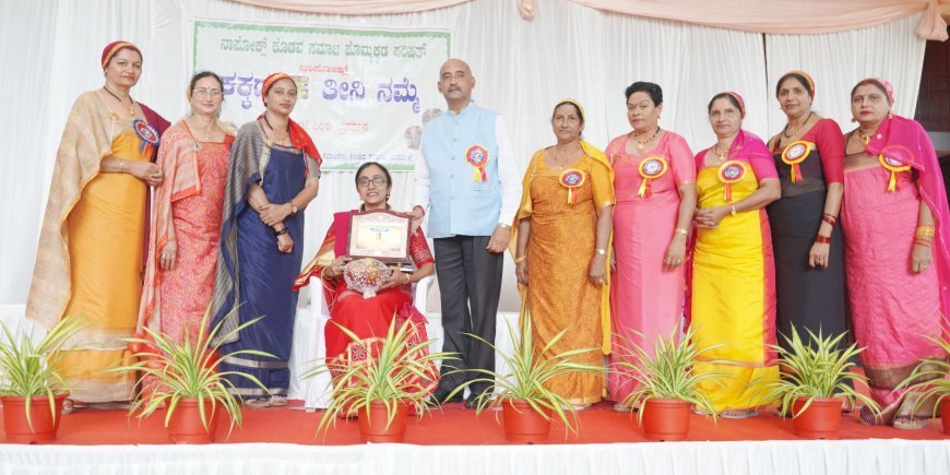 ನಾಪೋಕ್ಲು ಕೊಡವ ಸಮಾಜ ಪೊಮ್ಮಕ್ಕಡ ಪರಿಷತ್ ವತಿಯಿಂದ ಮುಕ್ಕಾಟಿರ ಸೌಮ್ಯ ಅವರಿಗೆ ಸನ್ಮಾನ