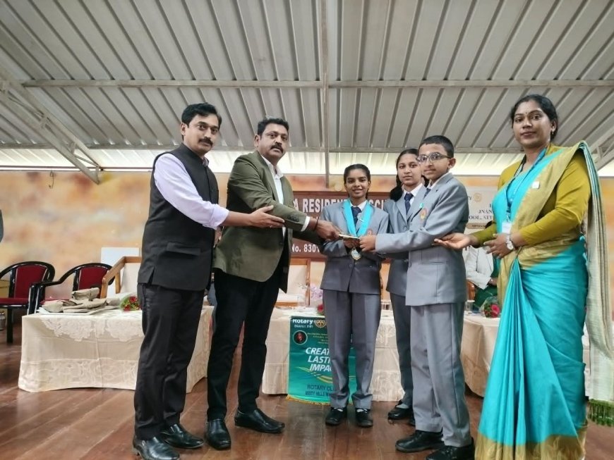 ಜ್ಞಾನಗಂಗಾ ಶಾಲೆಯ ಇಂಟರಾಕ್ಟ್ ಪದಗ್ರಹಣ