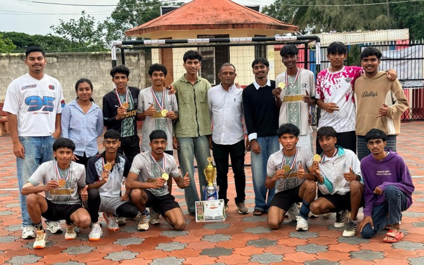 ಹ್ಯಾಂಡ್ ಬಾಲ್; ಗೋಣಿಕೊಪ್ಪಲು ಕಾವೇರಿ ಪಿಯು ಕಾಲೇಜು ತಂಡ ಚಾಂಪಿಯನ್‌