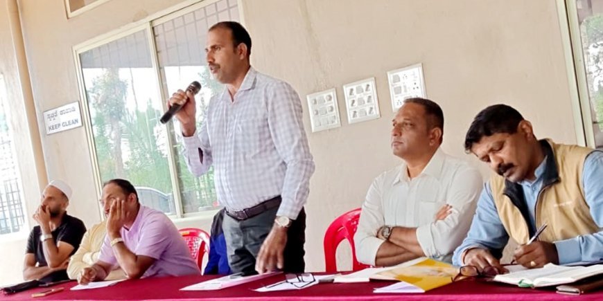 ಹಳೆಯ ವಿದ್ಯಾರ್ಥಿಗಳು ಮತ್ತು ಪೋಷಕರ ಸಭೆ; ನೂತನ ಅಧ್ಯಕ್ಷರಾಗಿ ಬೆಳ್ಯನ ಚಂದ್ರಪ್ರಕಾಶ್