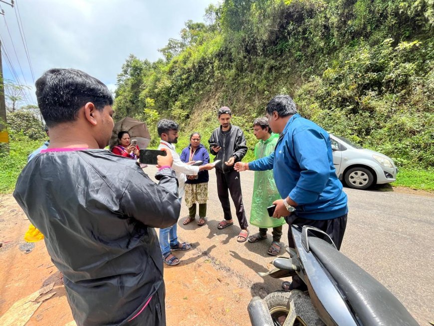 ಮಡಿಕೇರಿ: ಕಸ ಎಸೆದವರಿಗೆ 5,000 ದಂಡ : ಕೊಡಗು ಹಿತರಕ್ಷಣಾ ವೇದಿಕೆ ಕಾರ್ಯದಿಂದ ಬಯಲಾಯ್ತು ಸತ್ಯ