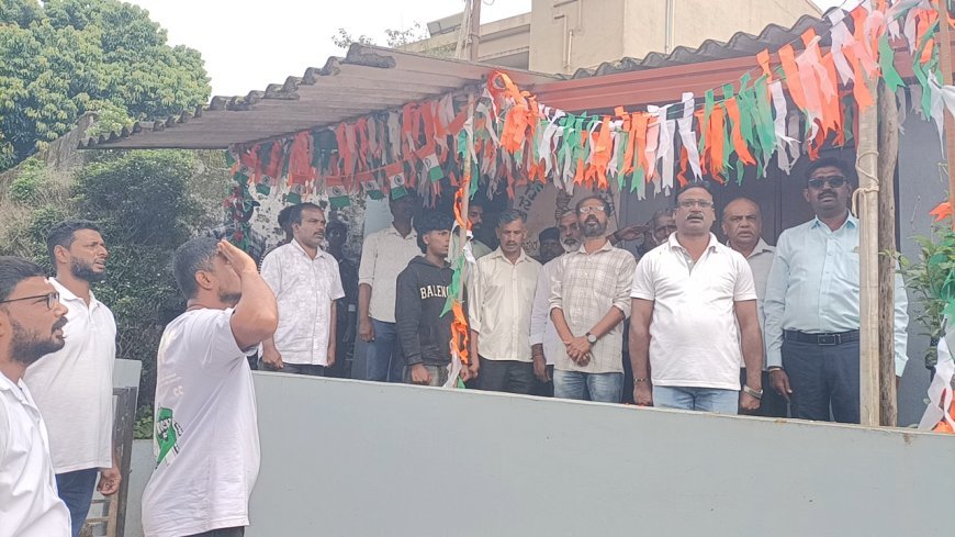 ವಿ.ಸೆವೆನ್ ಯುವಕ ಸಂಘದ ವತಿಯಿಂದ ಸ್ವಾತಂತ್ರ್ಯ ದಿನ ಆಚರಣೆ