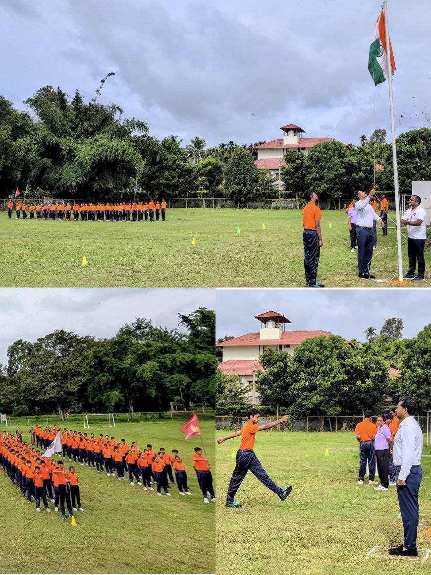 ಉದ್ಗಂ ಶಾಲೆಯಲ್ಲಿ 80ನೇ ಸ್ವಾತಂತ್ರ್ಯೋತ್ಸವ ದಿನ ಆಚರಣೆ