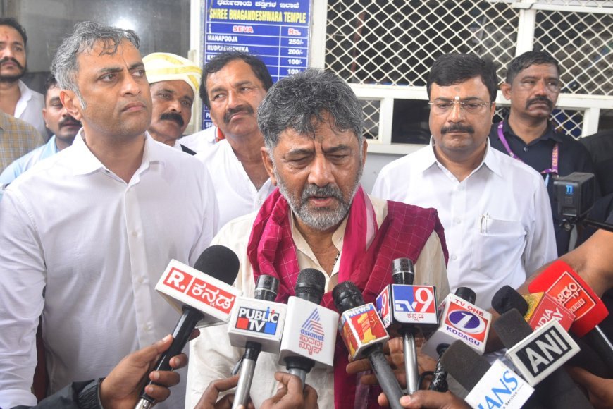 ಕಾವೇರಿ ವಿಚಾರದಲ್ಲಿ ರೈತರ ಹಿತ ಕಾಪಾಡುವುದು ನನ್ನ ಕರ್ತವ್ಯ: ಸಿಎಂ ಡಿ ಕೆ ಶಿವಕುಮಾರ್