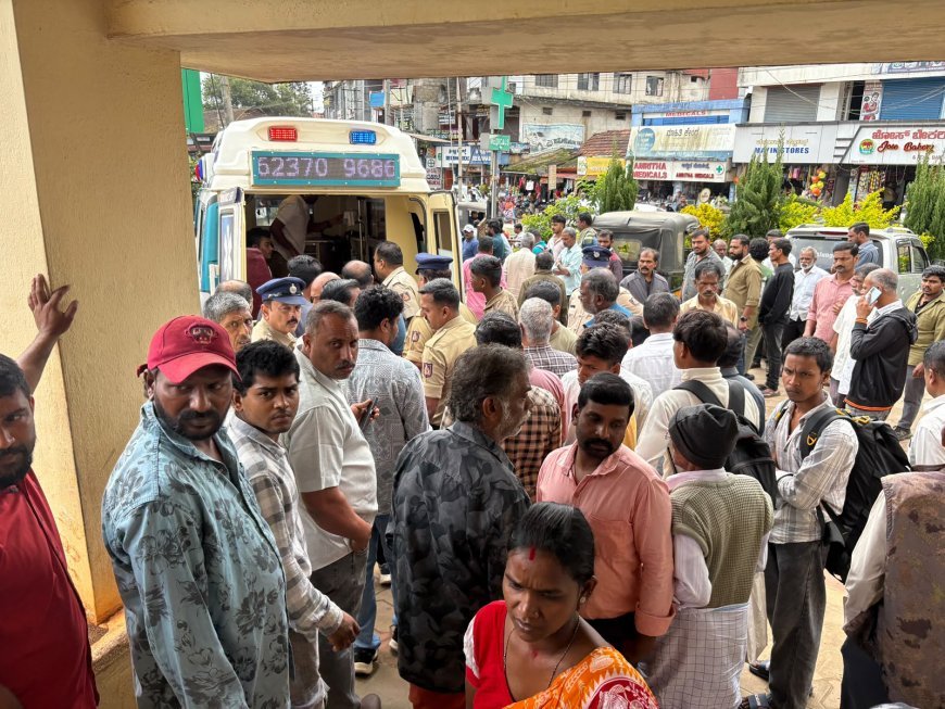 ಸಿದ್ದಾಪುರ: ಕಾಡಾನೆ ದಾಳಿಯಿಂದ ಕಾರ್ಮಿಕ  ಸಾವು