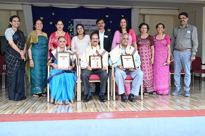 ಜನರಲ್ ತಿಮ್ಮಯ್ಯ ಪಬ್ಲಿಕ್ ಶಾಲೆಯಲ್ಲಿ ಹಿರಿಯ ಜೀವಿಗಳಿಗೆ ಗೌರವ ನಮನ: ಹಿರಿಯರ ಮಾಗ೯ದಶ೯ನವಿದ್ದಾಗ ಜೀವನ ಪರಿಪೂಣ೯ - ಎಂ.ಪಿ. ಮುತ್ತಪ್ಪ