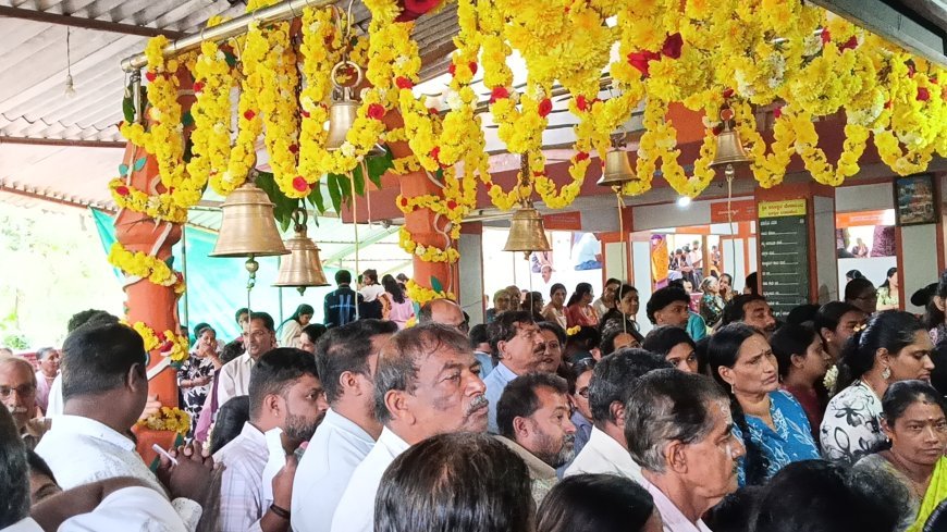 ಮಗ್ಗುಲ ಗ್ರಾಮದ ಶನೀಶ್ವರ ದೇವಾಲಯದಲ್ಲಿ ಎರಡನೇ ಶ್ರಾವಣ ಶನಿವಾರದ ಪೂಜೆ ನೆರವೇರಿಕೆ