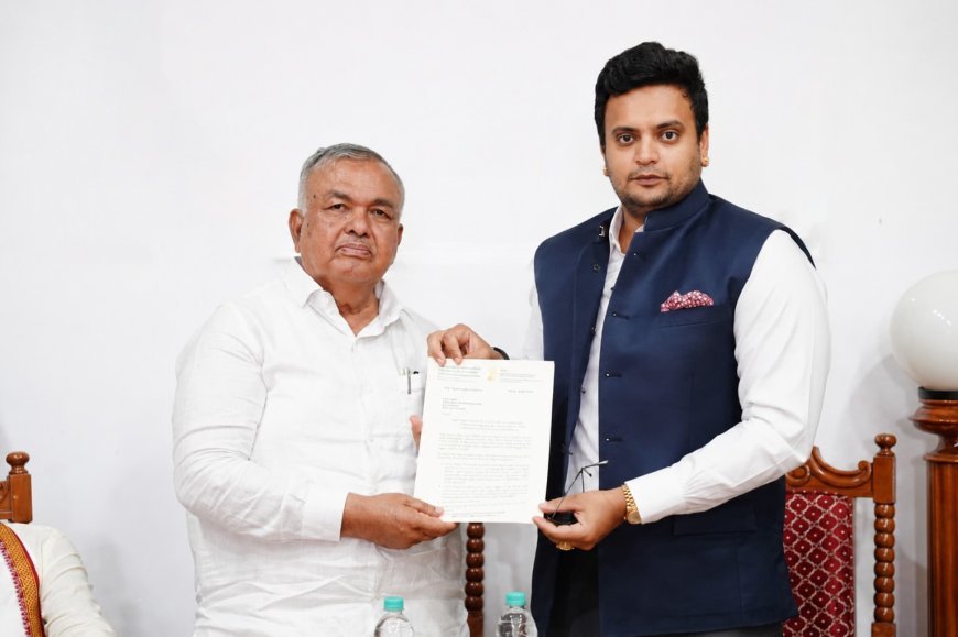 ಕೊಡಗಿನ ಸಮಸ್ಯೆಗಳನ್ನು ರಾಜ್ಯ ಸರ್ಕಾರದ ಗಮನಕ್ಕೆ ತಂದ ಯದುವೀರ್ ಒಡೆಯರ್; ಸಚಿವ ರಾಮಲಿಂಗಾರೆಡ್ಡಿ ಅವರಿಗೆ ಸಮಗ್ರ ಪ್ರಸ್ತಾವನೆ ಸಲ್ಲಿಕೆ